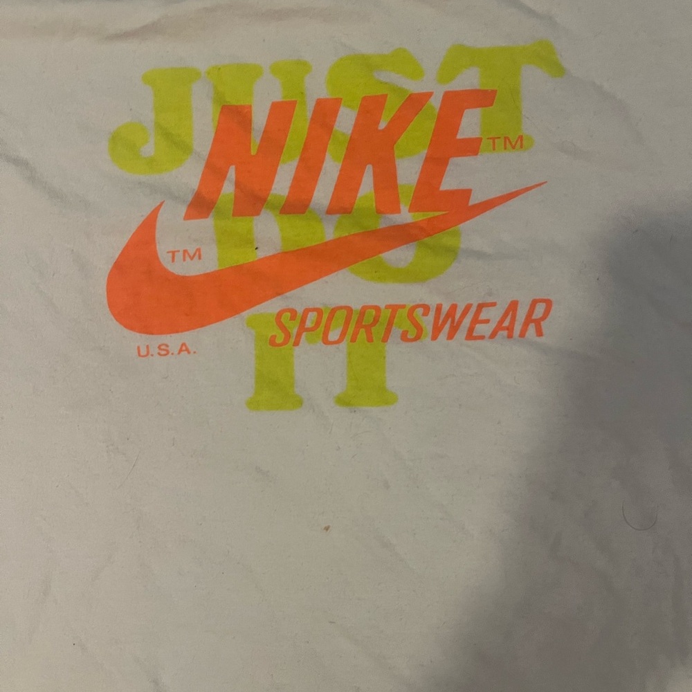 Nike Sportswear 'Just Do It' Logo Tee - Retro Print